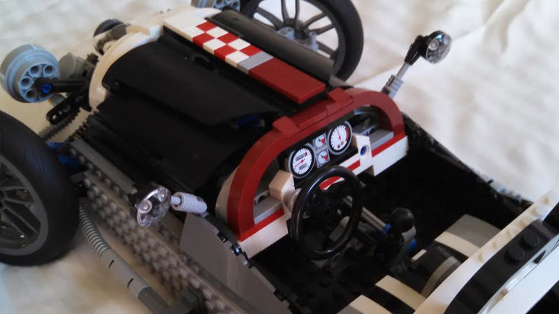 Illustration for article titled Dad Proves Kids Wrong By Making Fantastic Lego Morgan 3-Wheeler